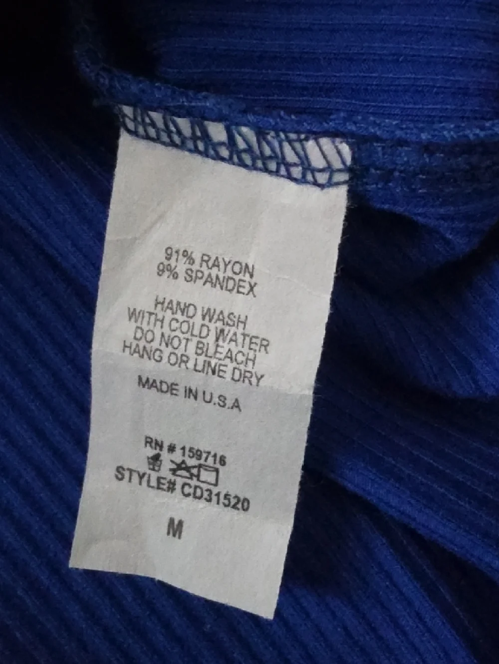 Chrysanthemum brand Cobalt blue twist Front Dress size M new with tags_10